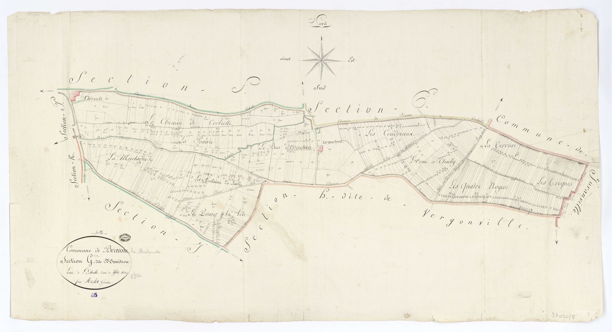Beaune-la-Rolande - Sections
