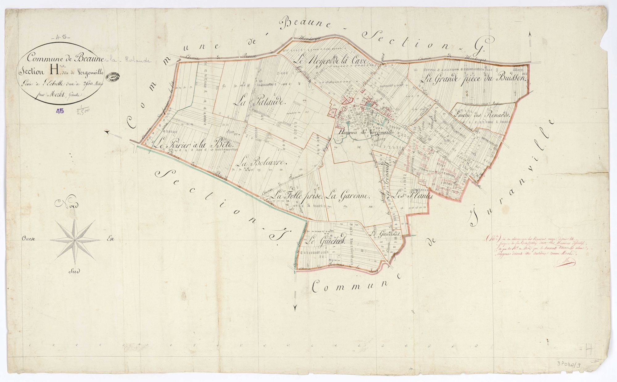 Beaune-la-Rolande - Sections