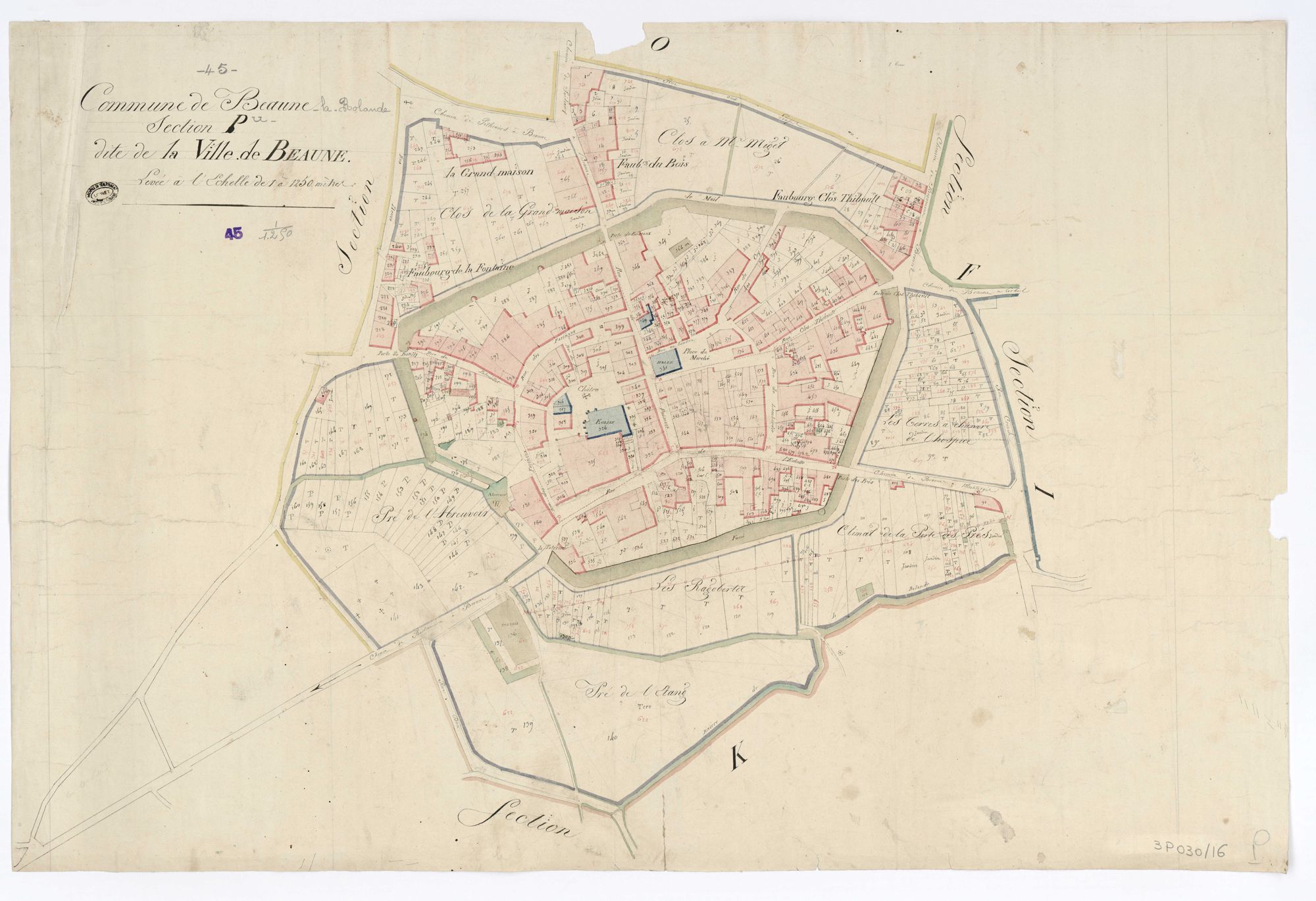 Beaune-la-Rolande - Sections