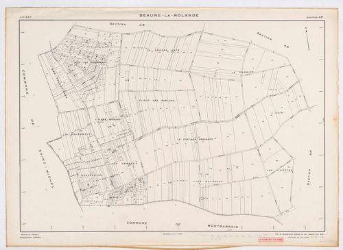 Beaune-la-Rolande - Sections