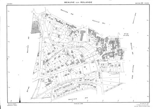 Beaune-la-Rolande - Sections
