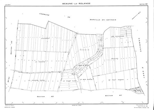 Beaune-la-Rolande - Sections