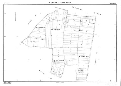 Beaune-la-Rolande - Sections