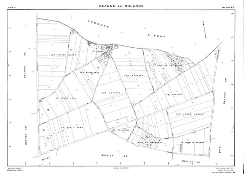 Beaune-la-Rolande - Sections