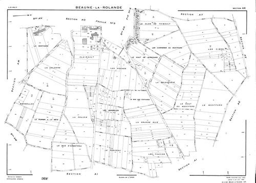 Beaune-la-Rolande - Sections