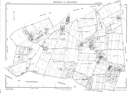 Beaune-la-Rolande - Sections