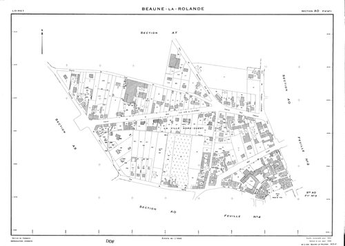 Beaune-la-Rolande - Sections