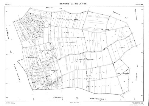 Beaune-la-Rolande - Sections