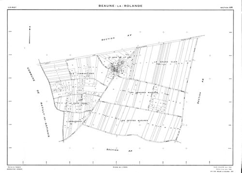 Beaune-la-Rolande - Sections