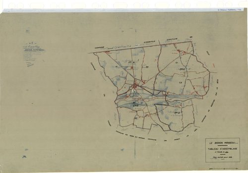 Le Bignon-Mirabeau - Tableau d'assemblage