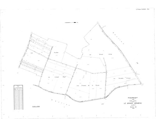 Le Bignon-Mirabeau - Sections