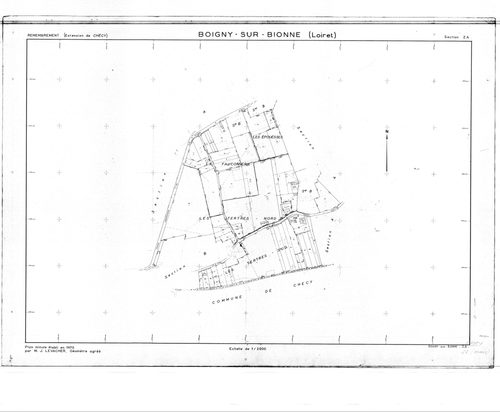 Boigny-sur-Bionne - Sections