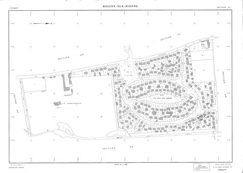 Boigny-sur-Bionne - Sections