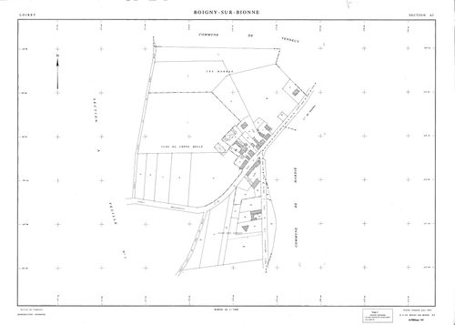Boigny-sur-Bionne - Sections