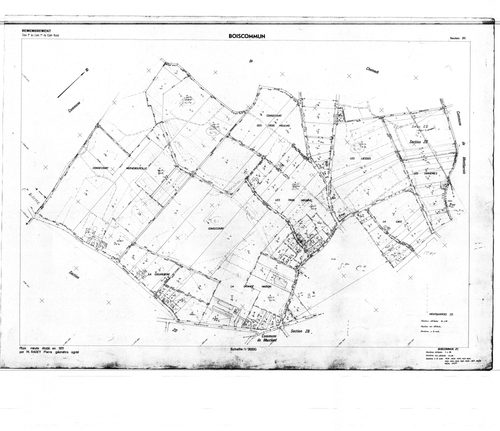 Boiscommun - Sections