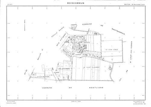 Boiscommun - Sections