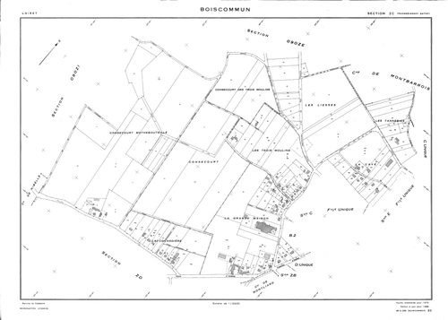 Boiscommun - Sections
