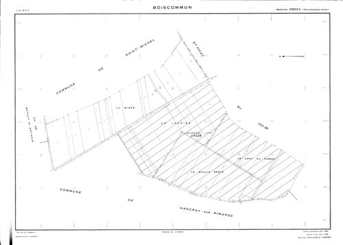 Boiscommun - Sections