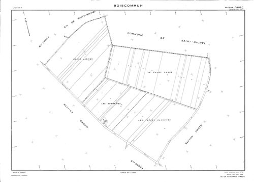 Boiscommun - Sections