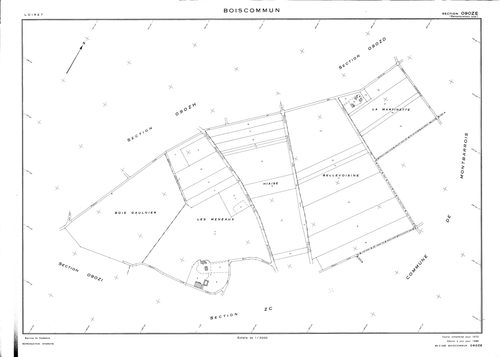 Boiscommun - Sections