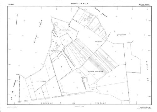 Boiscommun - Sections