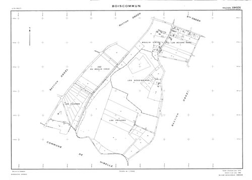 Boiscommun - Sections