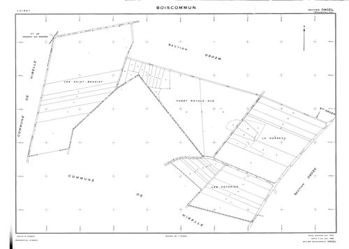 Boiscommun - Sections