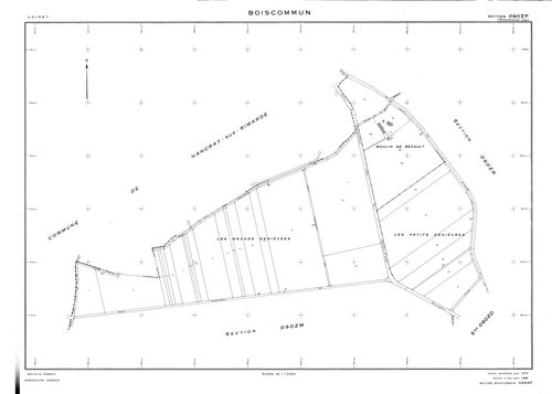 Boiscommun - Sections