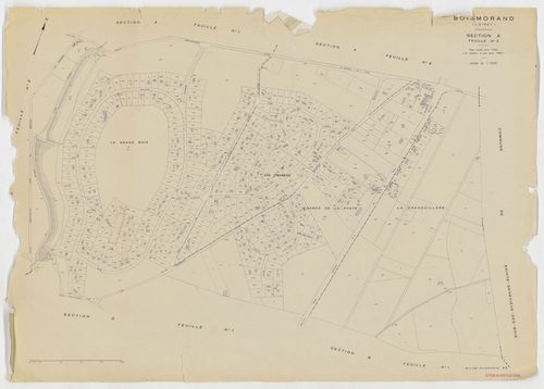 Boismorand - Sections