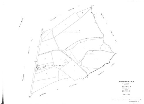 Boismorand - Sections