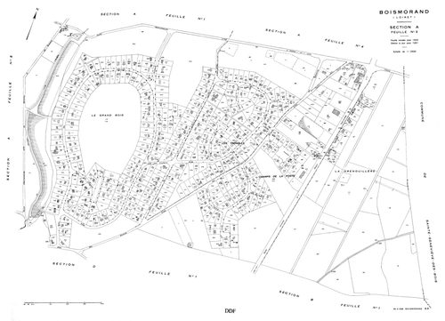 Boismorand - Sections