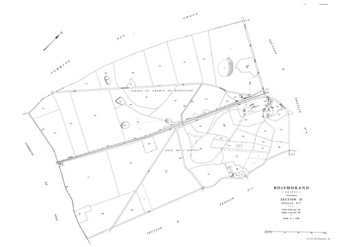 Boismorand - Sections