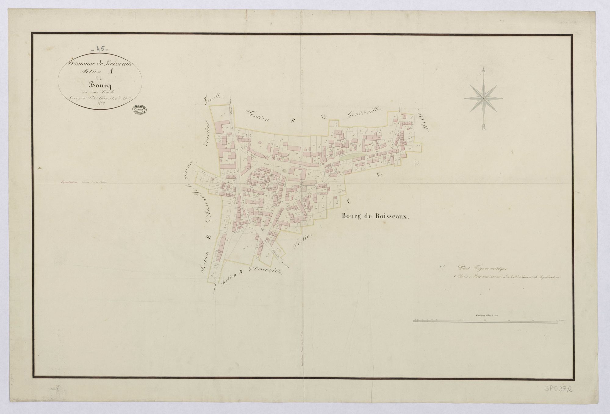 Boisseaux - Sections