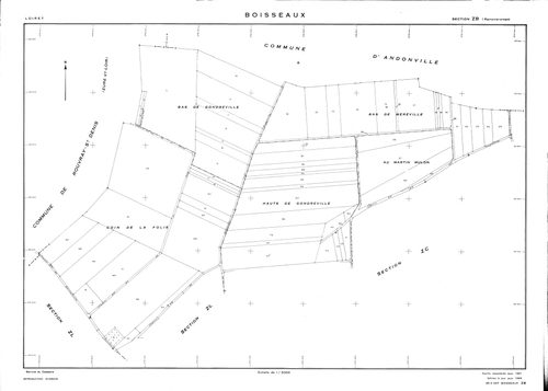 Boisseaux - Sections