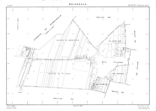 Boisseaux - Sections