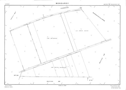 Bondaroy - Sections