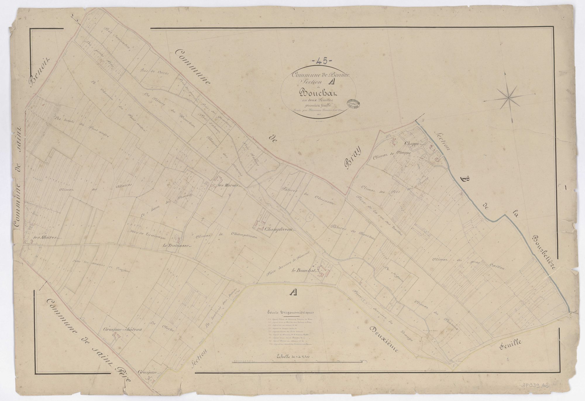 Bonnée - Sections