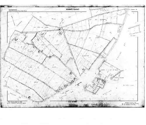 Bonnée - Sections