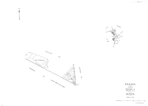Bonnée - Sections