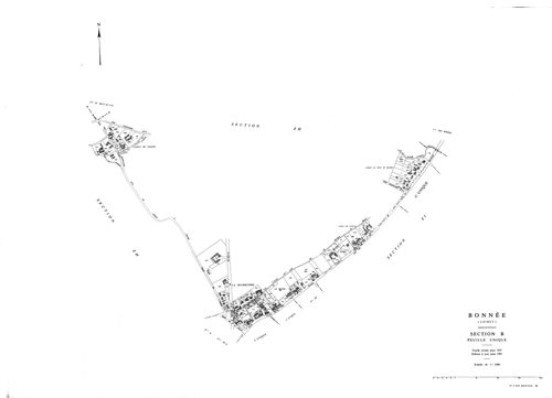 Bonnée - Sections