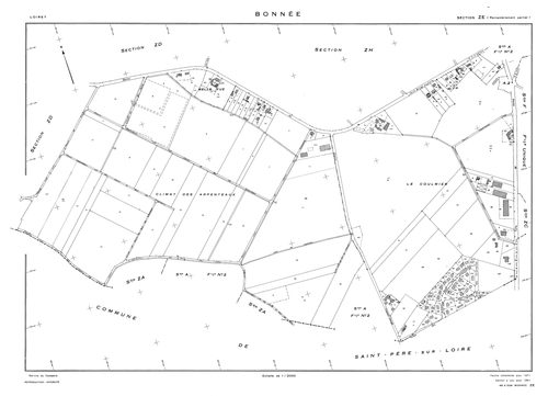 Bonnée - Sections
