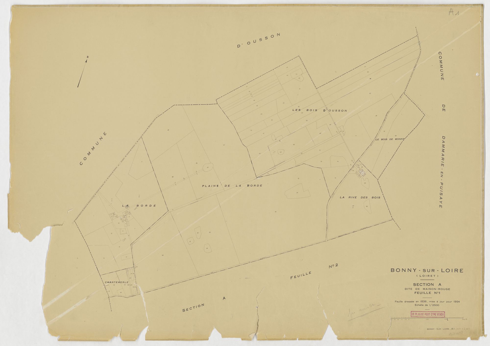 Bonny-sur-Loire - Sections