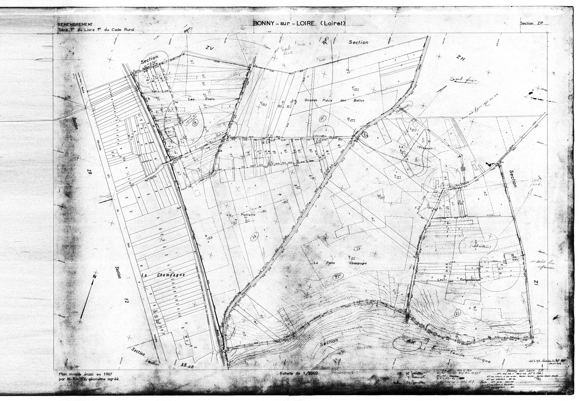 Bonny-sur-Loire - Sections