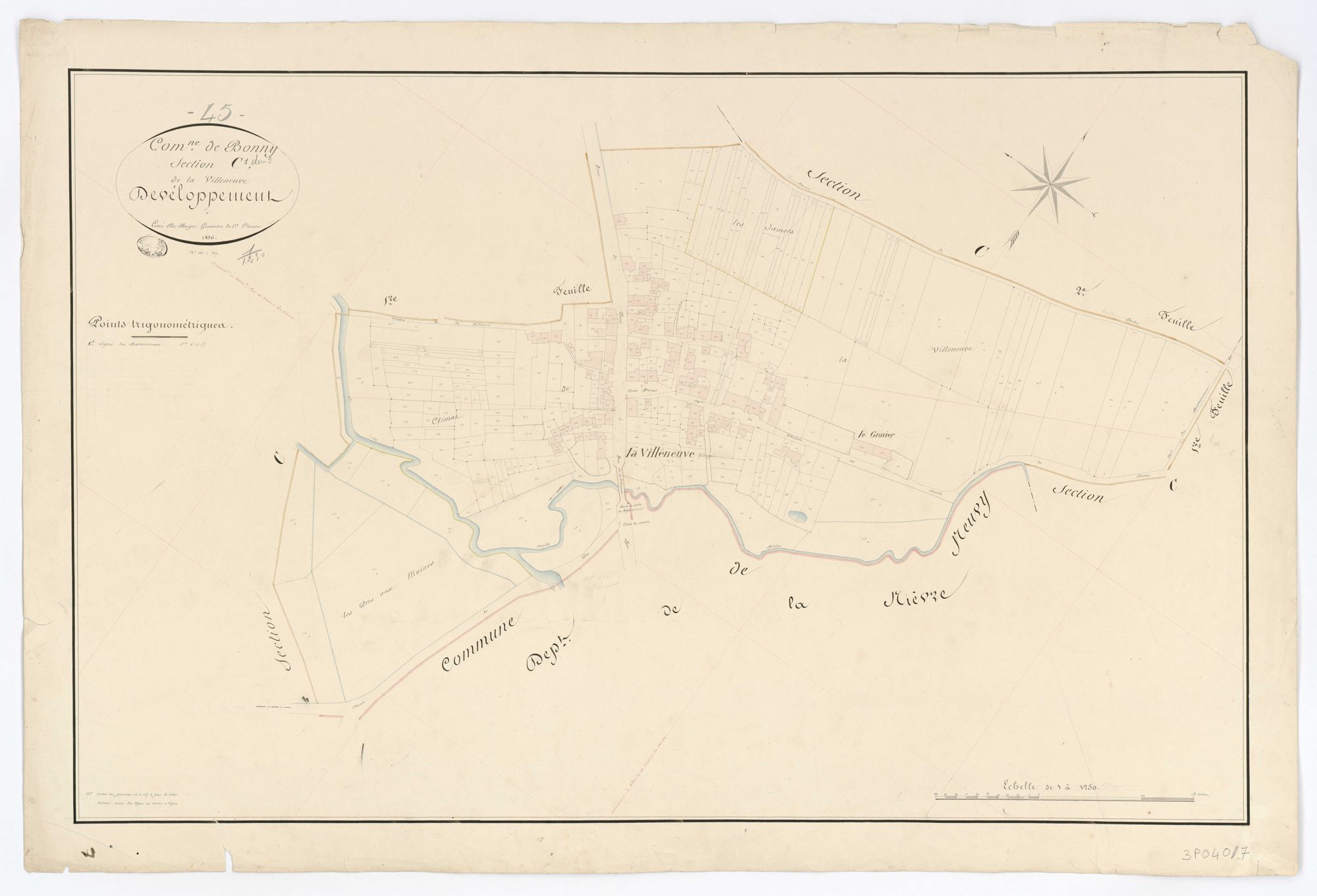 Bonny-sur-Loire - Sections