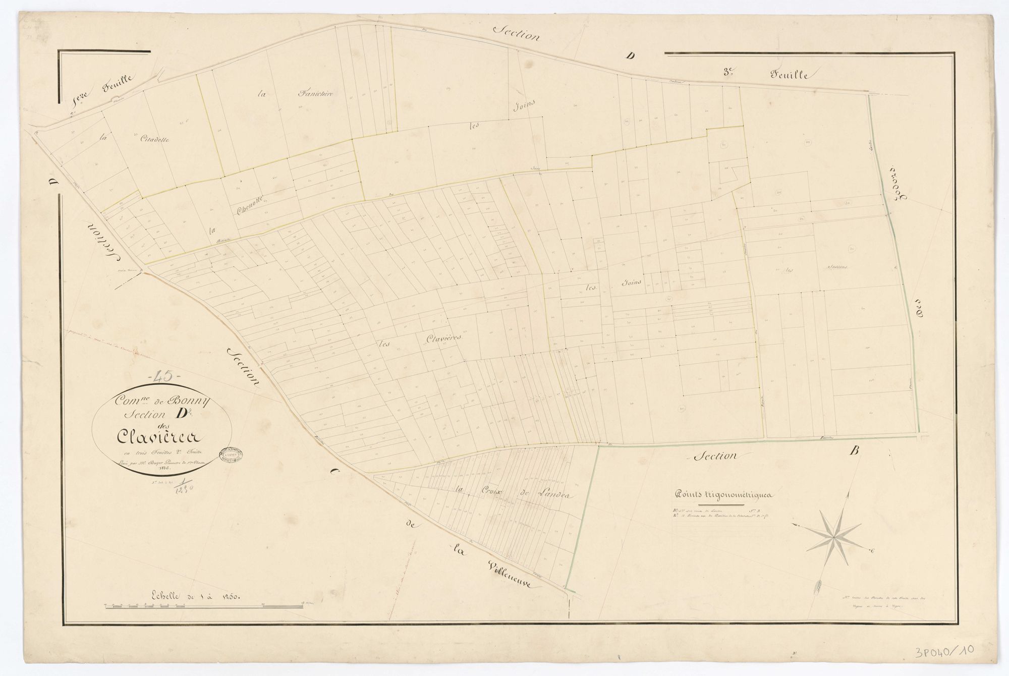 Bonny-sur-Loire - Sections