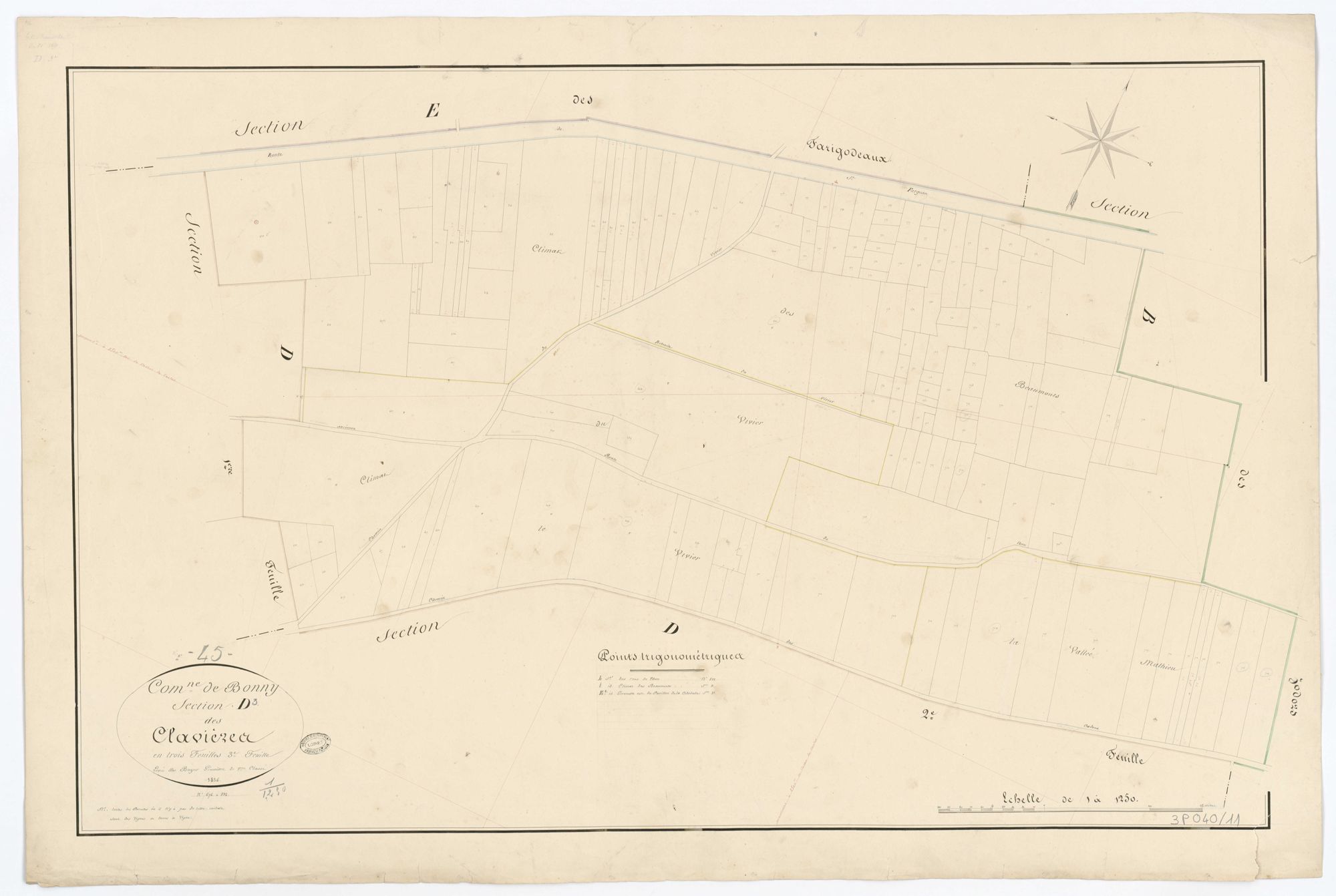 Bonny-sur-Loire - Sections