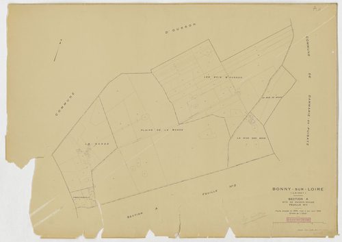 Bonny-sur-Loire - Sections