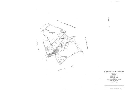Bonny-sur-Loire - Sections