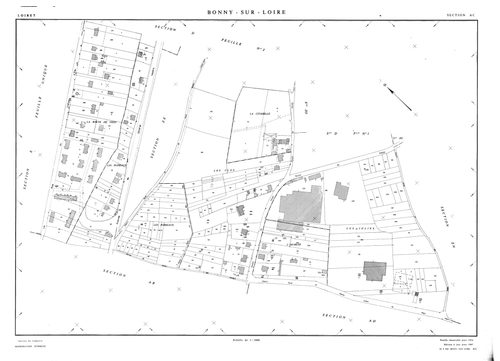 Bonny-sur-Loire - Sections
