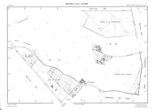 Bonny-sur-Loire - Sections